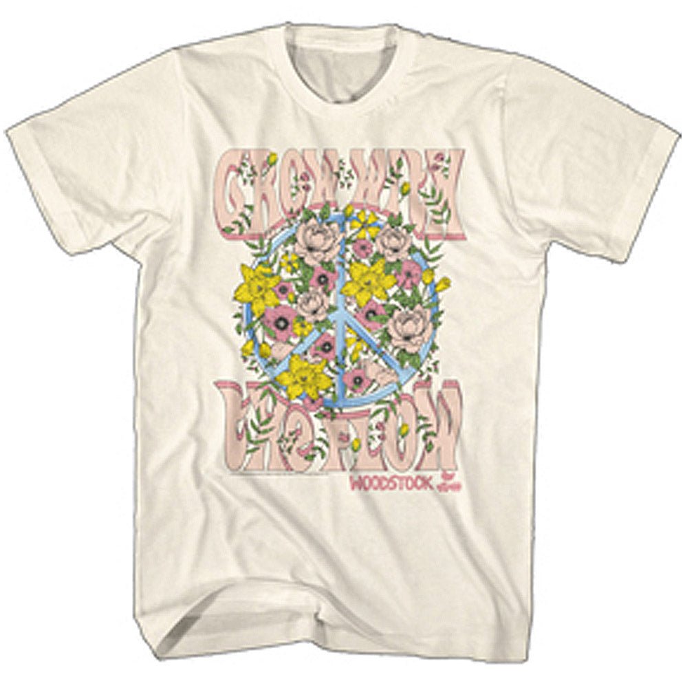 WOODSTOCK ウッドストック (映画公開 55周年 ) - Grow With The Flow / Tシャツ / メンズ - PGS